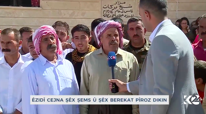 Şengal'de Ezidi Kürtler bayramlarını kutluyor